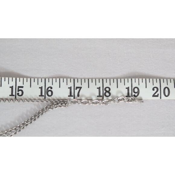 Silver Tone Bubble Bib Necklace - Picture 7 of 9